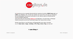 Desktop Screenshot of corgitoys.de